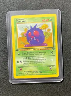 Five Card Lot WOTC 1999 POKEMON 1ST EDITION Jungle Set Non-Holo Cards #60 - 64 - Image 8