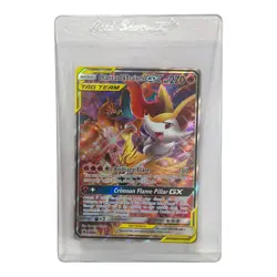 Charizard & Braixen GX Tag Team Sun & Moon Pokemon Promo Card SM230 NM/M - Image 3