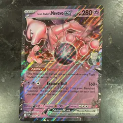 Team Rocket's Mewtwo ex 205 Jumbo Cards Holo - Image 4