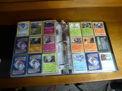 Pokémon card binder collection Gen 1 to 7 300+ cards - Image 20
