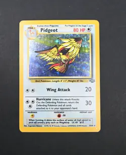 LP Pidgeot Holo Rare 8/64 Jungle (JU) Unlimited Pokemon Card - Image 1