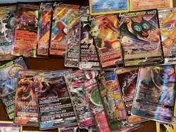 huge pokemon card lot with 1st edition, rares, books, binder, and glass charmand - Image 14