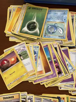 huge pokemon card lot with 1st edition, rares, books, binder, and glass charmand - Image 2