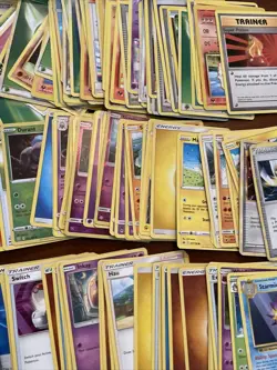 huge pokemon card lot with 1st edition, rares, books, binder, and glass charmand - Image 4