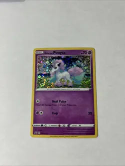 Galarian Ponyta SWSH013 SWSH: Sword & Shield Promo Cards Holo - Image 2