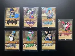 Lorcana Seven Dwarfs Card Batman Sketch & Signed by Kendall Hale - Image 1