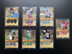 Lorcana Seven Dwarfs Card Batman Sketch & Signed by Kendall Hale - Image 3