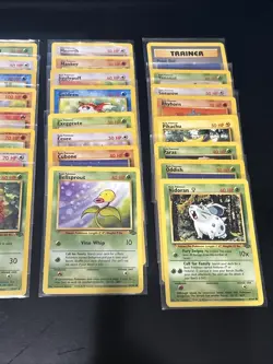 Complete Jungle Unlimited Common and Uncommon 32 Card Set Pokemon Cards -LP - Image 3