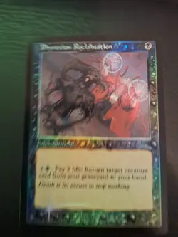 Phyrexian Reclamation Urza's Legacy Foil. Magic The Gathering Card. - Image 2