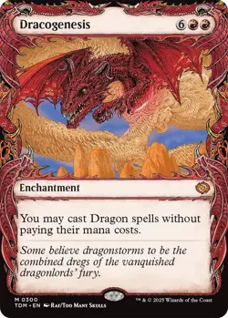 Dracogenesis (0300) (Showcase) Tarkir: Dragonstorm Regular - Image 1