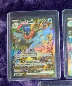 Greninja Shrouded Fable Black Star Promo Pokemon card - Image 2