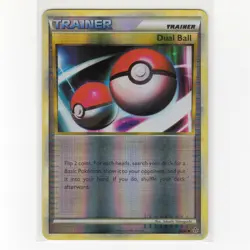 PokÃ©mon TCG Dual Ball 72/95 HGSS Unleashed Reverse Holo Card EN-MP 2010 - Image 1