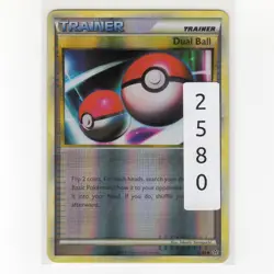 PokÃ©mon TCG Dual Ball 72/95 HGSS Unleashed Reverse Holo Card EN-MP 2010 - Image 3