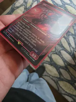 Ifrit (Fury) Rainbow Foil - Magic the Gathering Secret Lair bonus Card SLD 7007 - Image 5