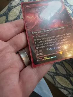 Ifrit (Fury) Rainbow Foil - Magic the Gathering Secret Lair bonus Card SLD 7007 - Image 6