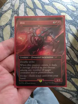 Ifrit (Fury) Rainbow Foil - Magic the Gathering Secret Lair bonus Card SLD 7007 - Image 7