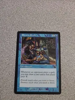 Magic the Gathering MTG Rhystic Study Prophecy Regular - Image 1
