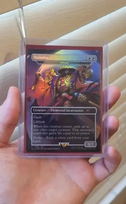 Yojimbo Solitude Final Fantasy Secret Lair Rainbow Foil, Magic the Gathering MTG - Image 1