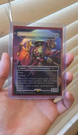 Yojimbo Solitude Final Fantasy Secret Lair Rainbow Foil, Magic the Gathering MTG - Image 2