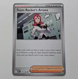Team Rocket's Ariana - 171/182 - Uncommon - Pokemon Destined Rivals TCG - Image 1