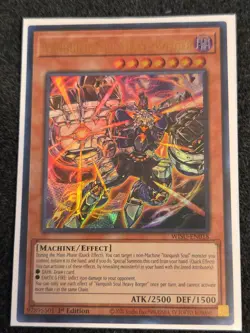 Vanquish Soul Heavy Borger - WISU-EN018 - Ultra Rare - 1st Edition NM YuGiOh!  W - Image 1