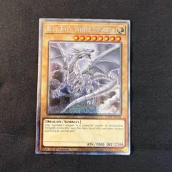 Yugioh Blue-Eyes White Dragon RA04-EN108 Platinum Secret GEM QUALITY NM 1st Ed - Image 6
