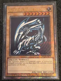 YUGIOH! Blue-Eyes White Dragon MP24-EN001 Quarter Century Secret Rare 1st ed NM - Image 1