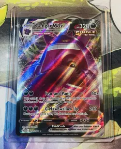 Gengar Vmax 157/264 Fusion Strike NM Full Art Ultra Rare Pokemon Card - Image 1