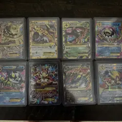 Pokémon Card Lot Of 8 Mega Evolutions - Image 1