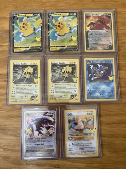 8x Pokemon Celebrations Card Bundle TCG - Image 1