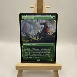 MTG Magic The Gathering - Scute Swarm - 308 - Showcase - Zendikar Rising NM - Image 1