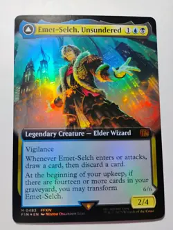 Emet-Selch, Unsundered (Extended Art FOIL) #483 NM Final Fantasy FIN MTG ENG - Image 1