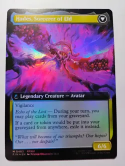 Emet-Selch, Unsundered (Extended Art FOIL) #483 NM Final Fantasy FIN MTG ENG - Image 2
