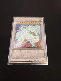 Yugioh Shooting Star Dragon (UTR) STBL-EN040 Ultimate Rare 1st Edition LP - Image 2