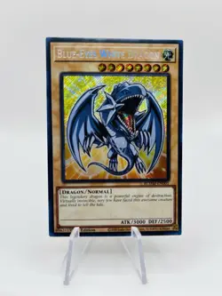 Blue-Eyes White Dragon BLMM-EN001 Yugioh Tcg Battles of Legend Monster Mayhem - Image 1