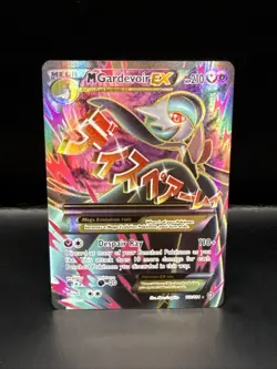 Pokemon TCG XY Steam Siege Ultra Rare Holo Card M Gardevoir EX 112/114 Full Art - Image 3