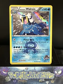 Pokemon Card Team Aqua's Walrein 5/34 Double Crisis Holo Rare Near Mint - Image 1