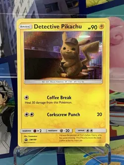 Detective Pikachu SM190 Holo Black Star Promo 2018 PokÃ©mon Card - NM ðŸ”¥ðŸ”¥ðŸ”¥ - Image 1