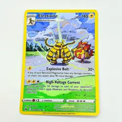 PokÃ©mon TCG Electivire Crown Zenith Galarian Gallery GG08/GG70 Holo Rare Card NM - Image 1