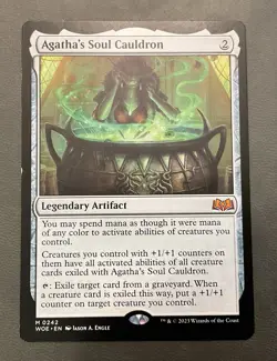 1x Agatha's Soul Cauldron - MTG Wilds of Eldraine LP (see pics) - Image 1