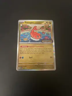 Tatsugiri SVP118 Prerelease Black Star Promo Holo Twilight Masquerade Pokemon NM - Image 1