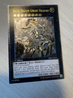 Yugioh Divine Dragon Knight Felgrand - SHSP-EN056 Ultimate Rare - 1st Edition NM - Image 1