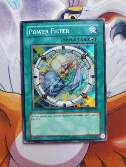 Yugioh Power Filter TDGS-EN058 Super Rare MP - Image 1