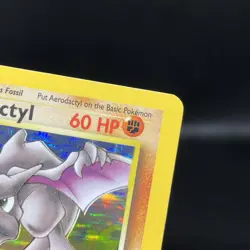 Aerodactyl Fossil #1 1/62 Unlimited Holo Rare Vintage WOTC Pok Card - LP - Image 15