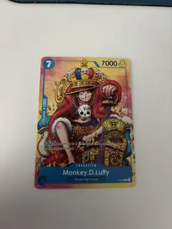 Monkey.D.Luffy (2nd Anniversary Stamped Promo) P-043 One Piece Promotion Cards - Image 3