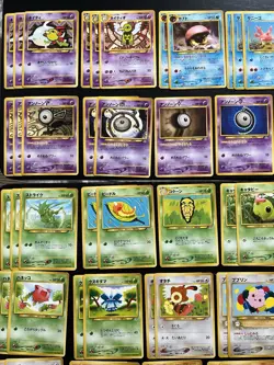 Vintage (2000) Pokemon Japanese Neo - Crossing the Ruins 65 Card Lot NM-MP - Image 12