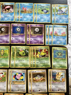 Vintage (2000) Pokemon Japanese Neo - Crossing the Ruins 65 Card Lot NM-MP - Image 3