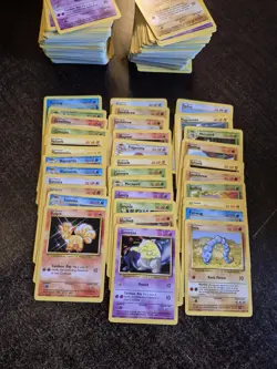 Huge Vintage Wotc Base Set Pokemon Card Lot Over 350 Cards All From Base Set Tcg - Image 2
