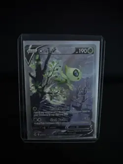 Celebi V (Alternate Full Art) 245/264 Swsh08 Fusion Strike Holo NM Pokemon Card - Image 1