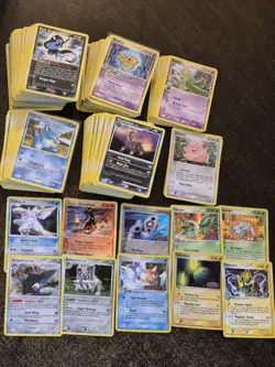 Giant Semi Vintage Pokemon Card Lot Years 2004-2008 Stamped Holos And Others - Image 1
